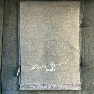 Karl Lagerfeld scarf